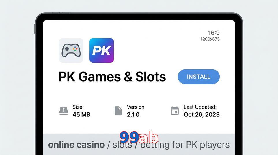Game list for 99Ab gameapk section